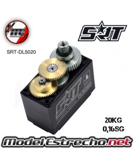SERVO SRT DL5020 LV DIGITAL WATERPROOF CAJA SEMI METALICA 20Kg./0.16Seg.