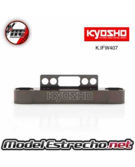 PLACA DE CONVERGENCIA TRASERA INFERNO MP9 ALUMINIO