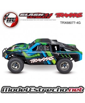 TRAXXAS SLASH 4X4 ULTIMATE LCG VXL TQi VERDE ( NO BATERIA NI CARGADOR )