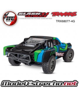 TRAXXAS SLASH 4X4 ULTIMATE LCG VXL TQi VERDE ( NO BATERIA NI CARGADOR )
