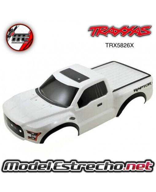 TRAXXAS CARROCERIA FORD RAPTOR 2017 BLANCA