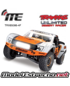 TRAXXAS UNLIMITED DESERT RACER 4WD NARANJA CON LED
