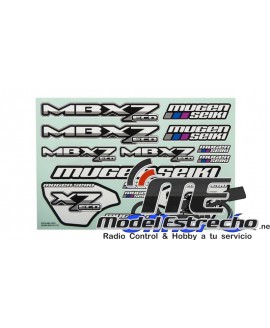 MUGEN MBX 7 ECO PEGATINAS 