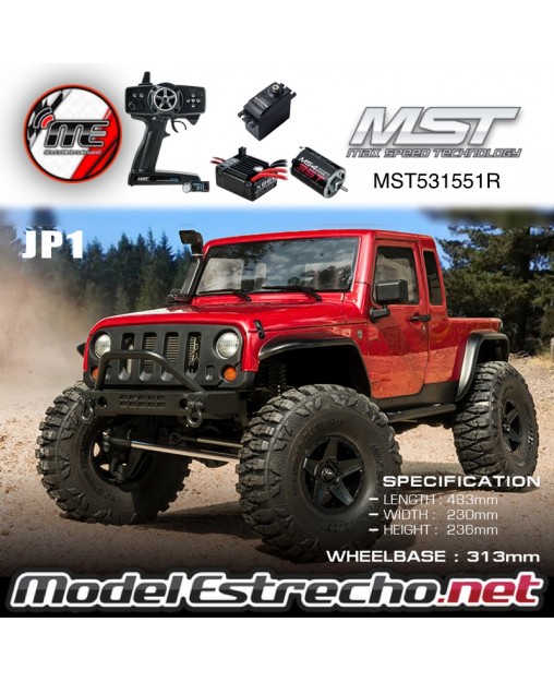 MST CFX-W JP1 RTR ROJO