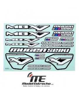 MUGEN MBX 7 ECO PEGATINAS 