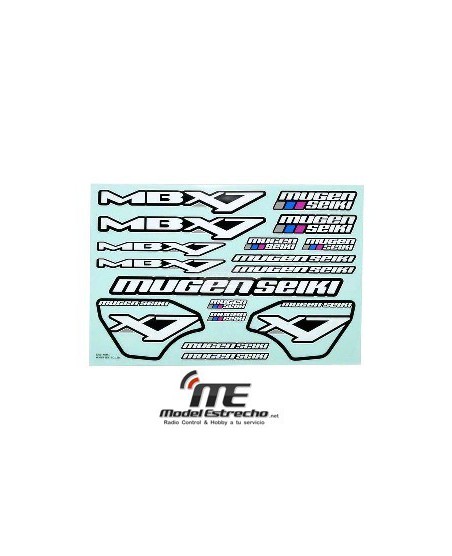 MUGEN MBX 7 ECO PEGATINAS 