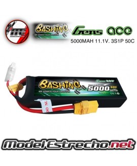 Gens Ace BASHING 5000mha 11,1v 50C 3S1P Lipo XT90