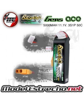 Gens Ace 5000mha11,1v 50C 3S1P HardCase Lipo
