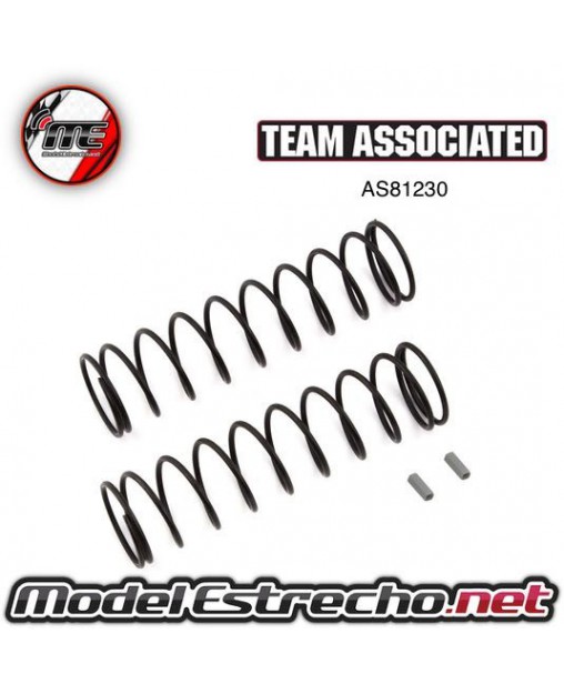 ASSOCIATED RC8B3 MUELLES TRASERO V2 GRIS 4.2LB 