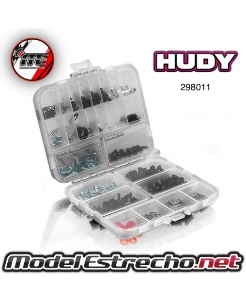 CAJA TRANSPORTE TORNILLOS HUDY COMPACT 298011