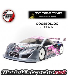 ZOORACING DOGSBOLLOX 1/10 TOURING CAR CLEAR 190mm ZR-0005