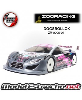 ZOORACING DOGSBOLLOX 1/10 TOURING CAR CLEAR 190mm ZR-0005