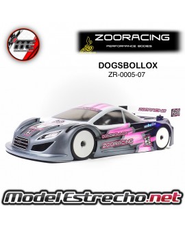ZOORACING DOGSBOLLOX 1/10 TOURING CAR CLEAR 190mm