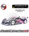 ZOORACING DOGSBOLLOX 1/10 TOURING CAR CLEAR 190mm ZR-0005