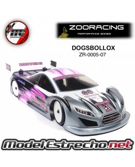 ZOORACING DOGSBOLLOX 1/10 TOURING CAR CLEAR 190mm