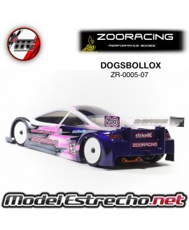 ZOORACING DOGSBOLLOX 1/10 TOURING CAR CLEAR 190mm ZR-0005