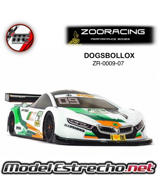ZOORACING BAYBEE 1/10 TOURING CAR CLEAR BODY 190mm ZR-0009