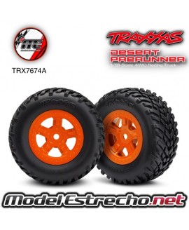 TRAXXAS LATRAX DESERT PRERUNNER RUEDA COMPLETA NARANJA (2U.) 7674