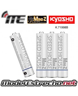 KYOSHO ELEMENTOS R3-AAA NI-MH SPEED HOUSE 800HV (4U.) Ref: K.71998B