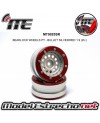 BEADLOCK WHEELS PT - SLINGSHOT SILVER/RED 1.9