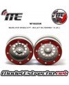 BEADLOCK WHEELS PT - SLINGSHOT SILVER/RED 1.9