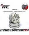 BEADLOCK WHEELS PT - SLINGSHOT SILVER/RED 1.9