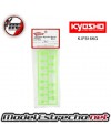 CASQUILLOS CONVERGENCIA INFERNO KYOSHO MP10 VERDE Ref: IF616KG