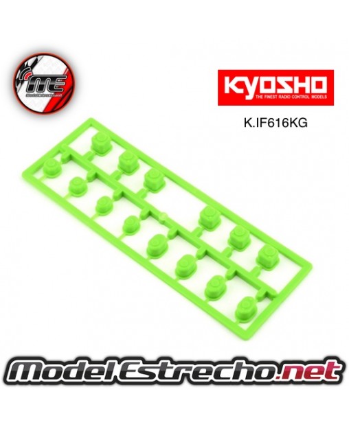 CASQUILLOS CONVERGENCIA VERDE KYOSHO MP9