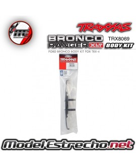 TRAXXAS BUMPER FRONT CHROME 3x10 BCS ( 2U.)  Ref: TRX8069
