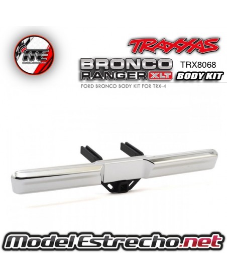 TRAXXAS BUMPER REAR CHROME 3x10 BCS ( 2U.)