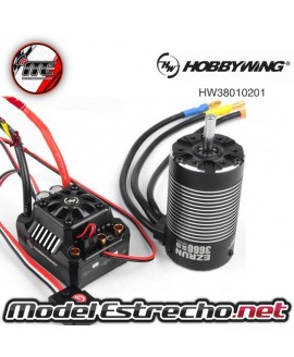 COMBO HOBBYWING EZRUN MAX 10 SCT 3660SL 4000Kv 1/10 WATERPROOF Ref: HW38010201
