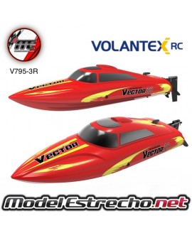 LANCHA VOLANTEX VECTOR 30 RACING BOAT ROJA RTR 2,4Ghz Ref: V795-3R
