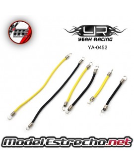 LINGAS DE COLOR AMARILLO Y NEGRO