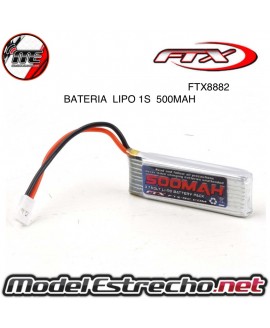 BATERIA FTX OUTBACK MINI 1/24 TRAIL 500MAH 3.7v 1S LIPO  Ref: FTX8882
