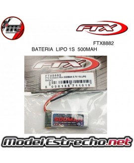 BATERIA FTX OUTBACK MINI 1/24 TRAIL 500MAH 3.7v 1S LIPO  Ref: FTX8882
