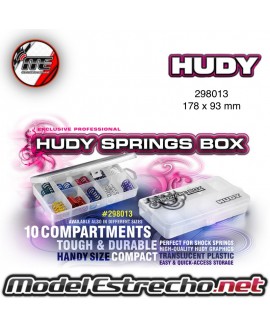 HUDY CAJA MULLES SUSPENSION 10 COMPARTIMENTOS 178 x 93 mm Ref: 298013