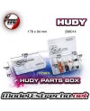 HUDY CAJA MULTIUSOS 8 COMPARTIMENTOS MICRO 178 x 94 mm Ref: 298014