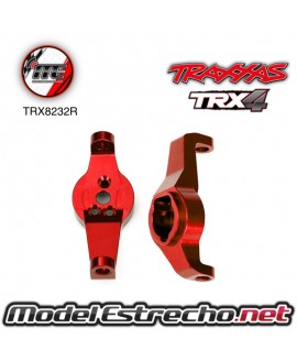 TRAXXAS BLOQUE GIRATORIO ALUMINIO 6061-T6 COLOR ROJO  Ref: TRX8232R
