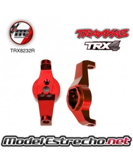 TRAXXAS BLOQUE GIRATORIO ALUMINIO 6061-T6 COLOR ROJO  Ref: TRX8232R