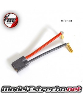 CABLE DE TRAXXAS HEMBRA A BANANA DE 5 mm