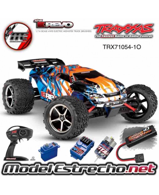 TRAXXAS EREVO 4WD MONTER RTR TQi 1/16 BRUSHLESS