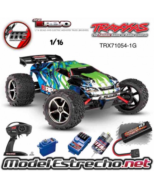 TRAXXAS EREVO 4WD MONTER RTR TQi 1/16 BRUSHLESS