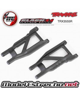 TRAXXAS SUSPENSION ARMS, BLACK, FRONT REAR, LEFT & RIGHT Ref: TRX3655R