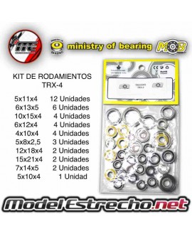 KIT DE RODAMIENTOS TRAXXAS TRX-4 Ref: MOB-0577