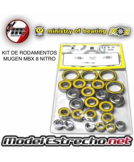 KIT DE RODAMIENTOS MUGEN MBX8 NITRO MOB