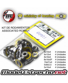 KIT DE RODAMIENTOS TEAM ASSOCIATED RC8B3.1