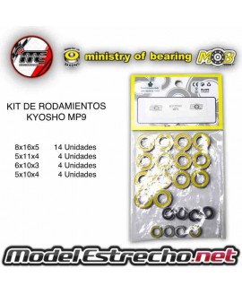 KIT DE RODAMIENTOS KYOSHO MP9