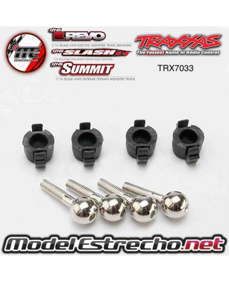 PIVOT BALLS (4) PIVOT BALL CAPS (4)