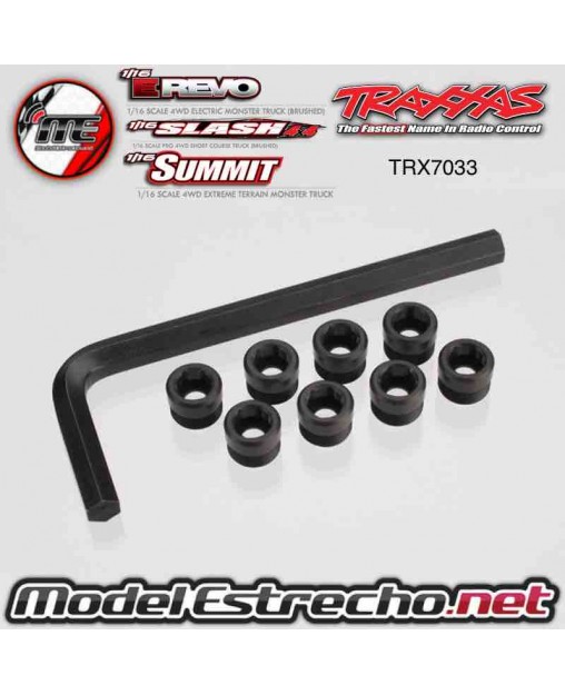 PIVOT BALLS (4) PIVOT BALL CAPS (4)