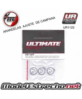 ULTIMATE ARANDELAS DE AJUSTE CAMPANA 0.1 - 0.2 - 0.3 mm Ref: UR1123